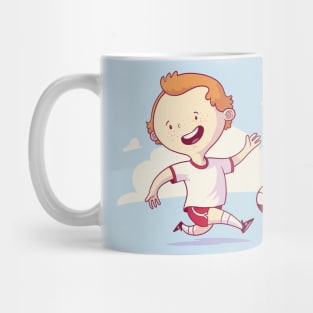 Football Boy Mug